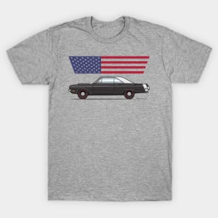 Black USA T-Shirt